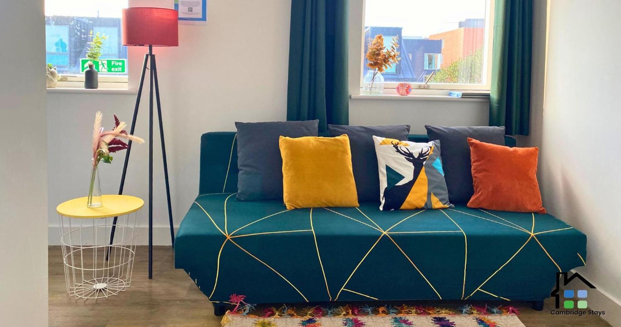 Cambridge Stays Central Apart Hotel 1Br Flats-Easy Walk To City Centre-Parking Exterior foto
