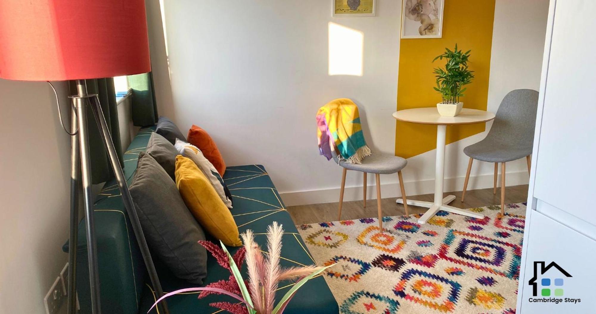Cambridge Stays Central Apart Hotel 1Br Flats-Easy Walk To City Centre-Parking Exterior foto