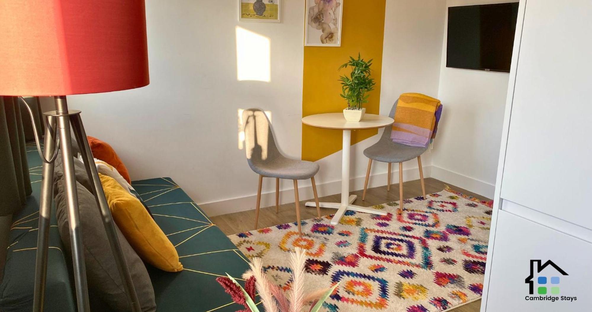Cambridge Stays Central Apart Hotel 1Br Flats-Easy Walk To City Centre-Parking Exterior foto